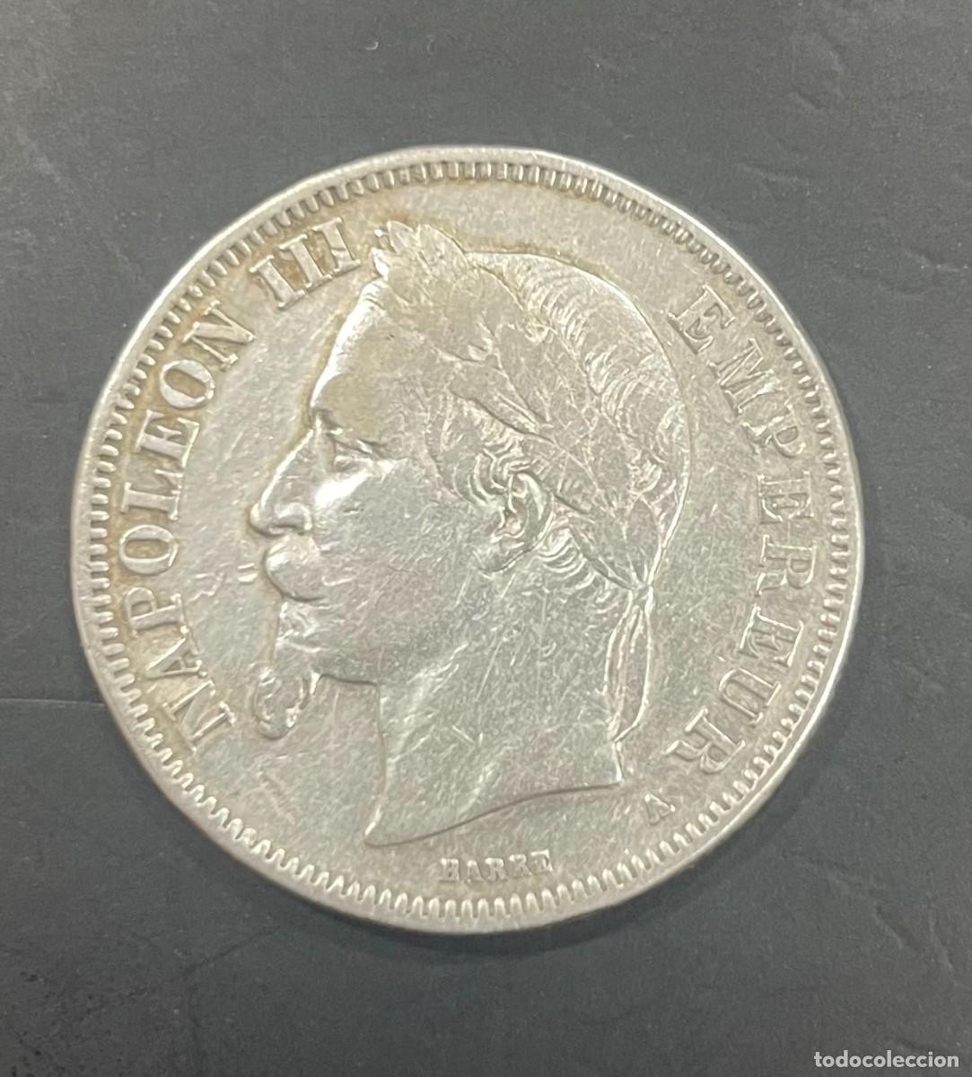 Monedas antiguas de Europa: FRANCIA. A&Ntilde;O 1868 (A). 2 FRANCOS PLATA (835).