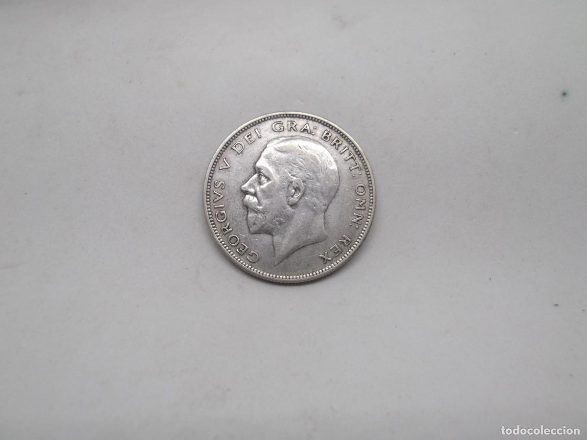 Monedas antiguas de Europa: Moneda Inglaterra 1/2 Corona 1936 Georgivs V.Half Crown.Sin Circular