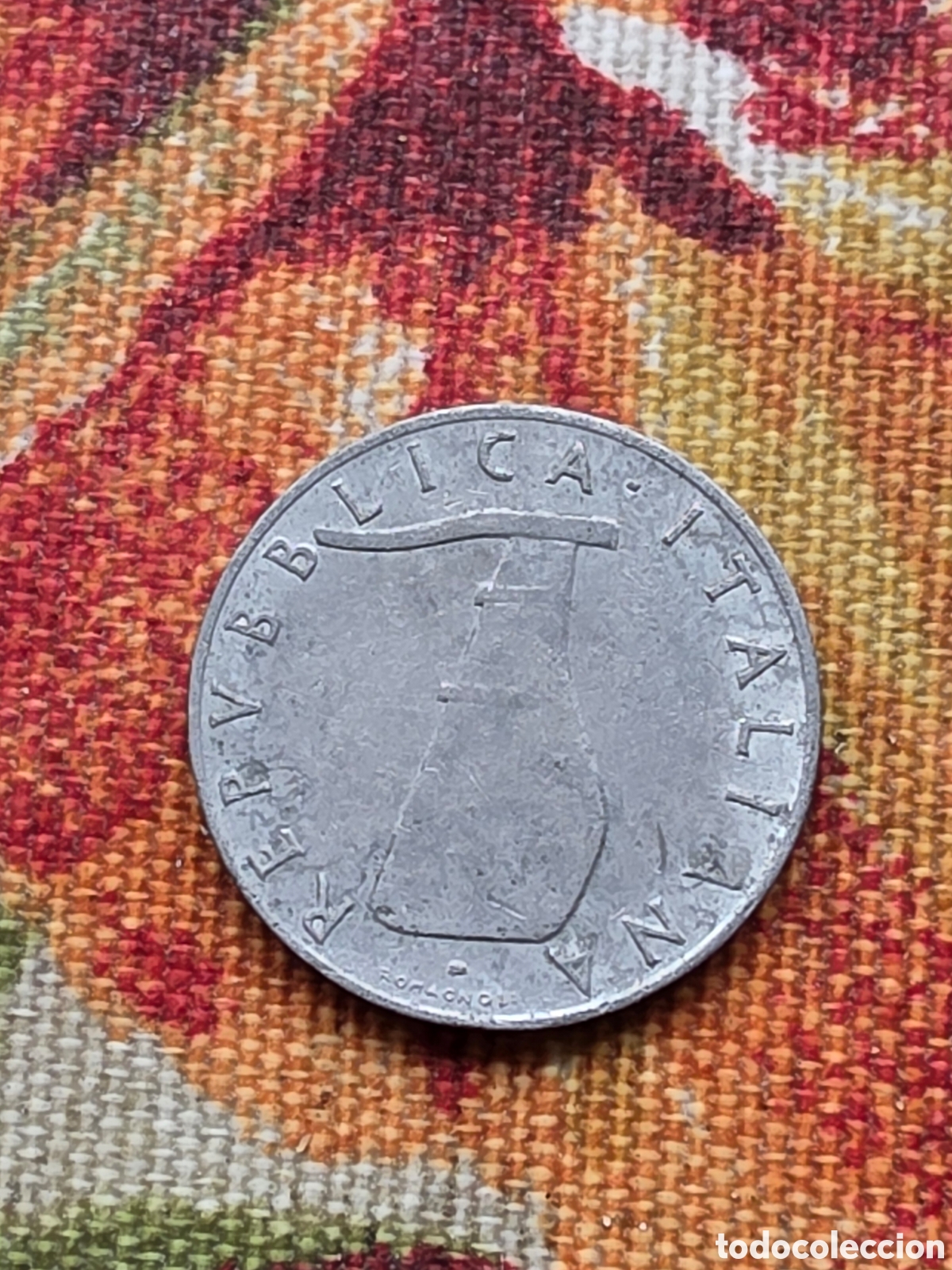 Monedas antiguas de Europa: MONEDA 5 LIRAS ITALIA