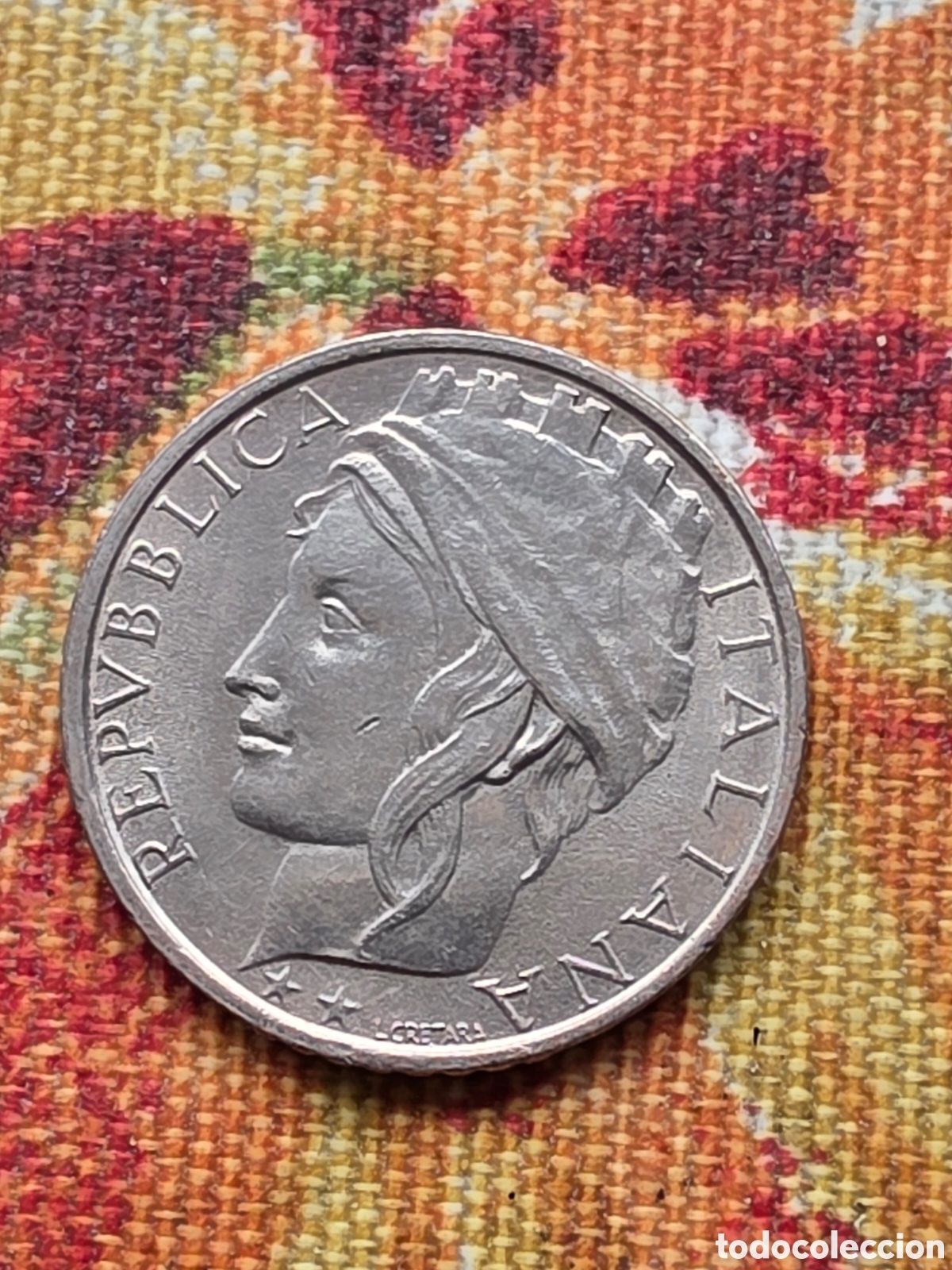 Monedas antiguas de Europa: MONEDA 100 LIRAS ITALIA