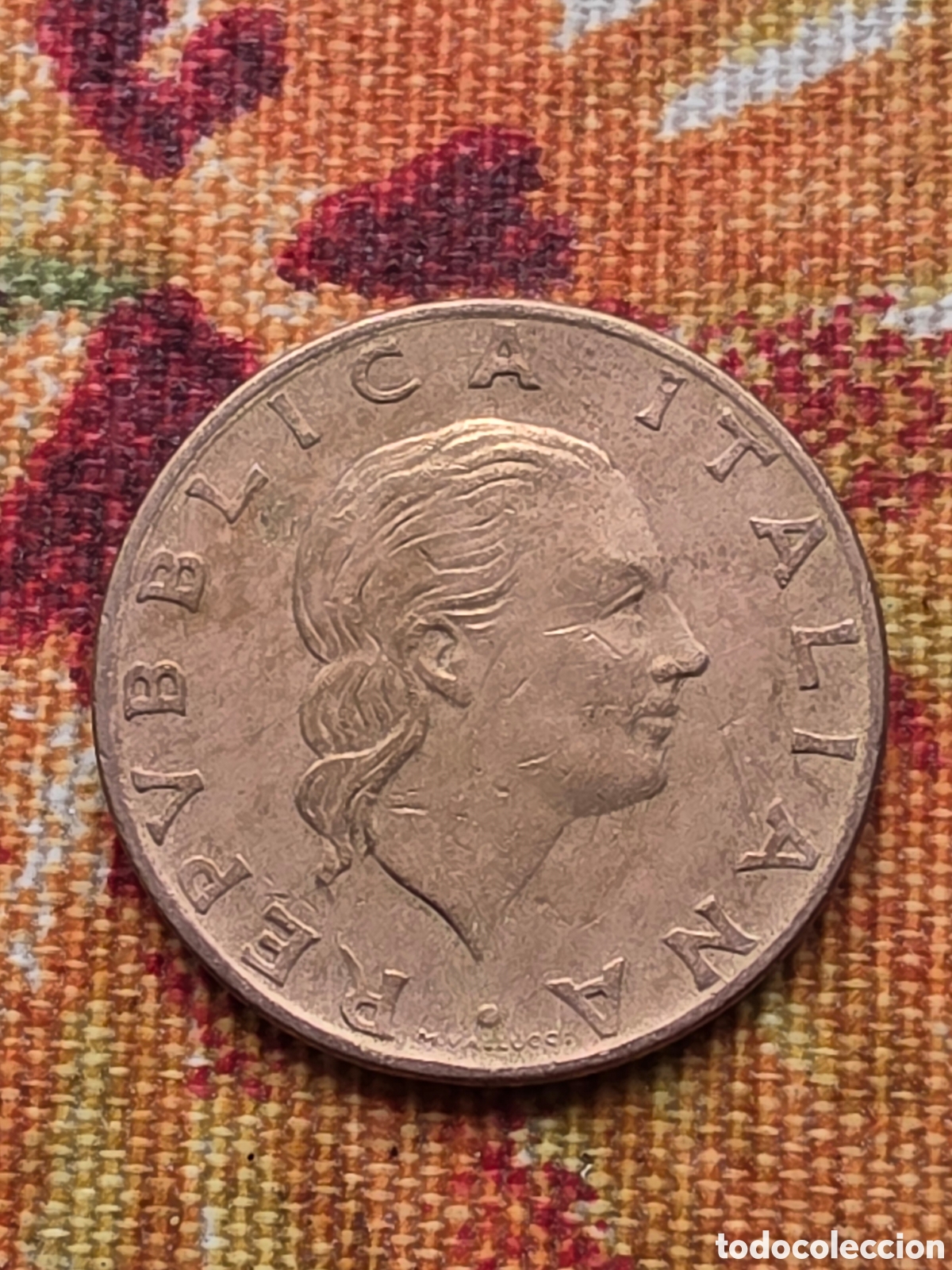 Monedas antiguas de Europa: MONEDA 200 LIRAS ITALIA