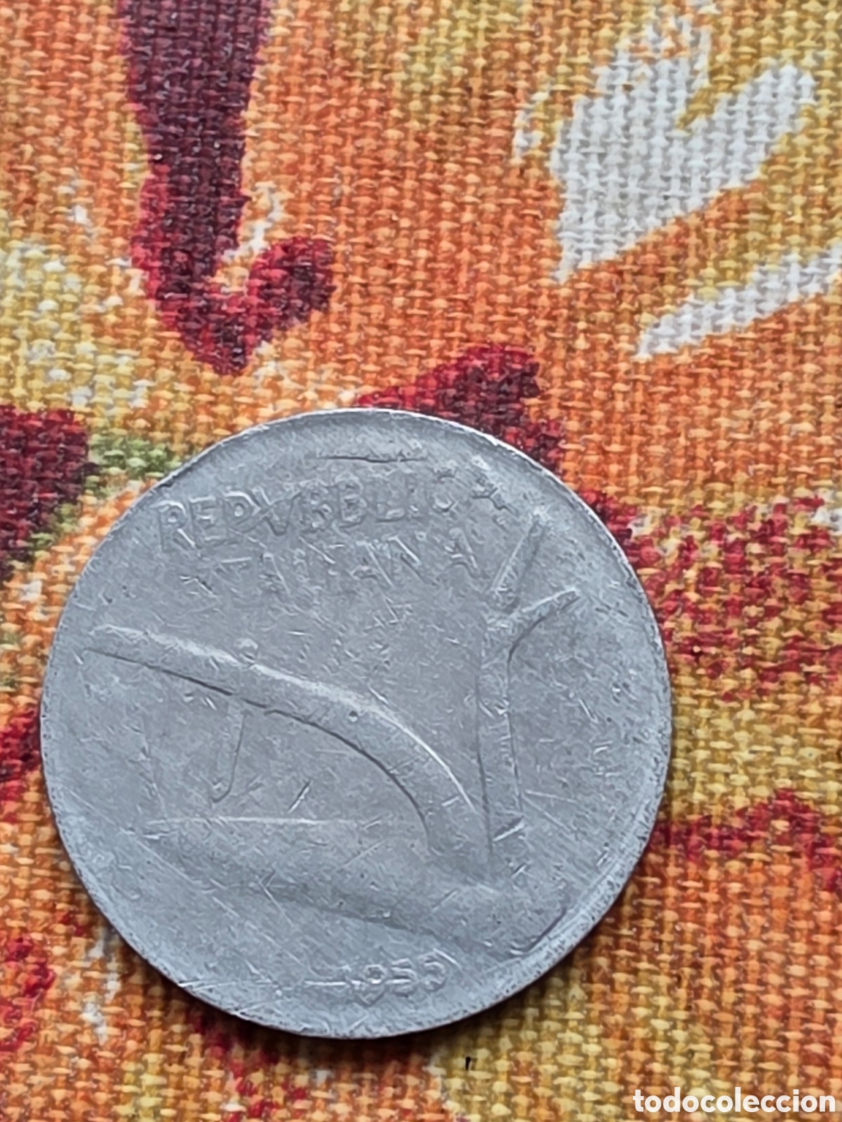 Monedas antiguas de Europa: MONEDA 10 LIRAS ITALIA