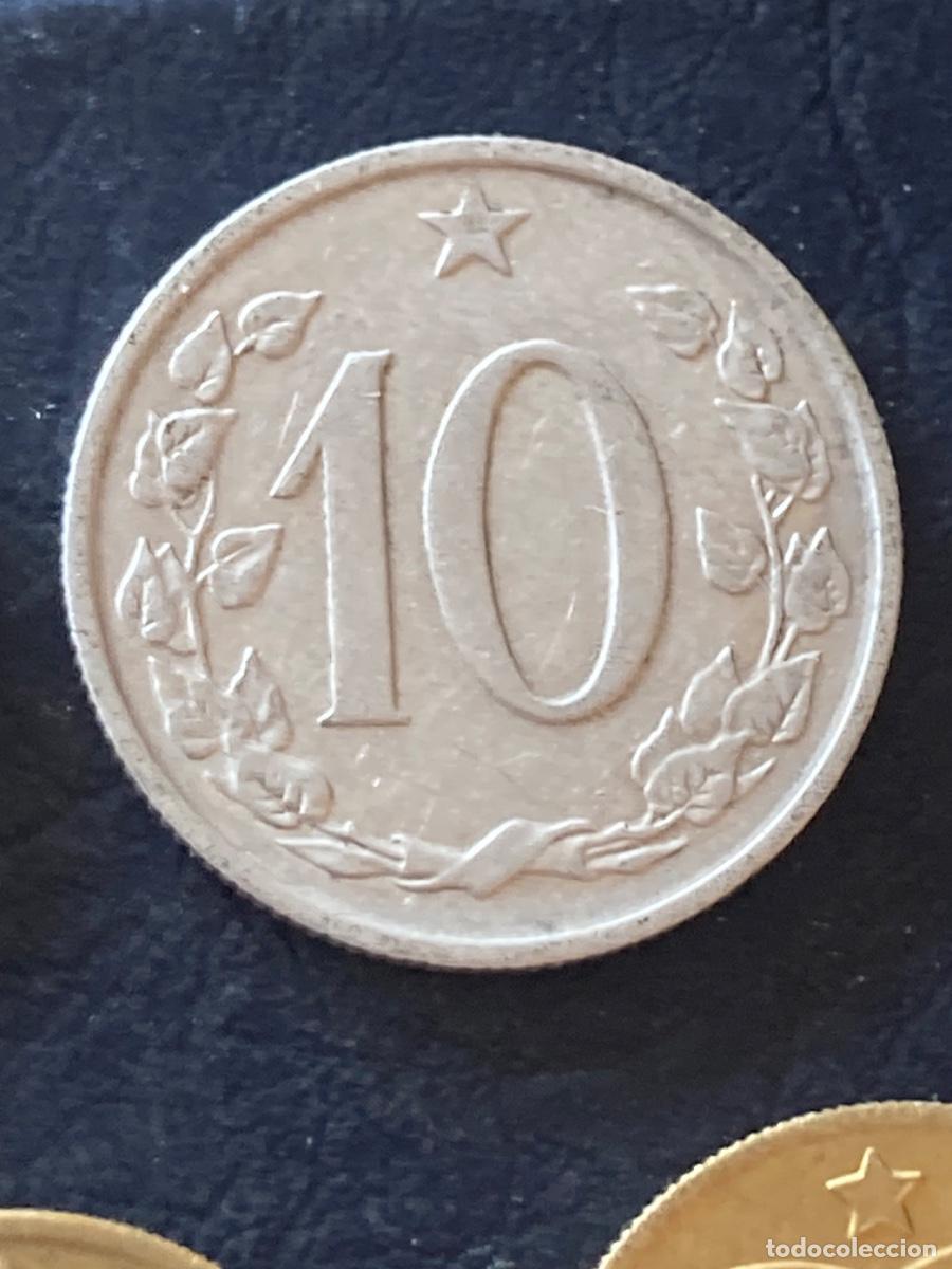 Monedas antiguas de Europa: M&uuml;nze M&uuml;nzen Umlaufm&uuml;nze Tschechoslowakei 10 Heller 1963
