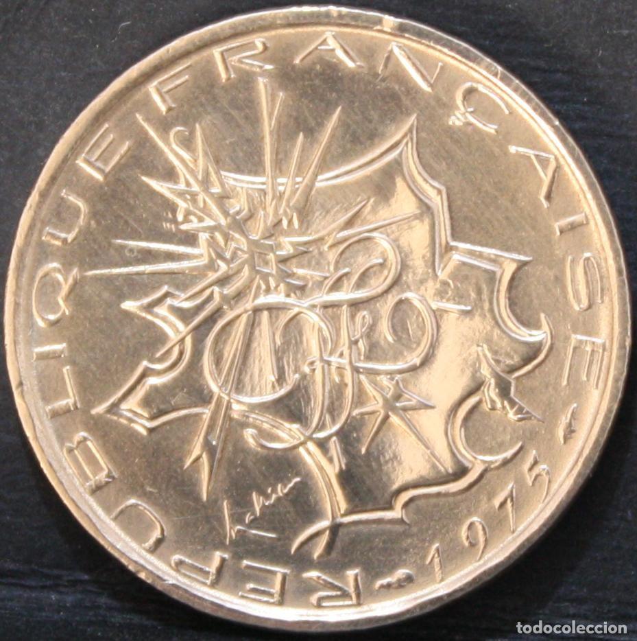 Monedas antiguas de Europa: 10 francos 1975 Francia