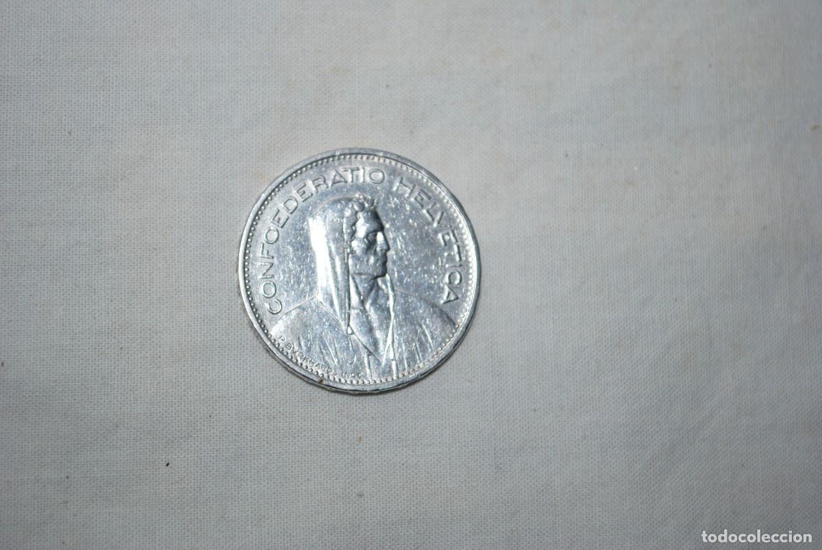 Monedas antiguas de Europa: 5 FRANCO CONFOEDERATION HELVETICA 1932