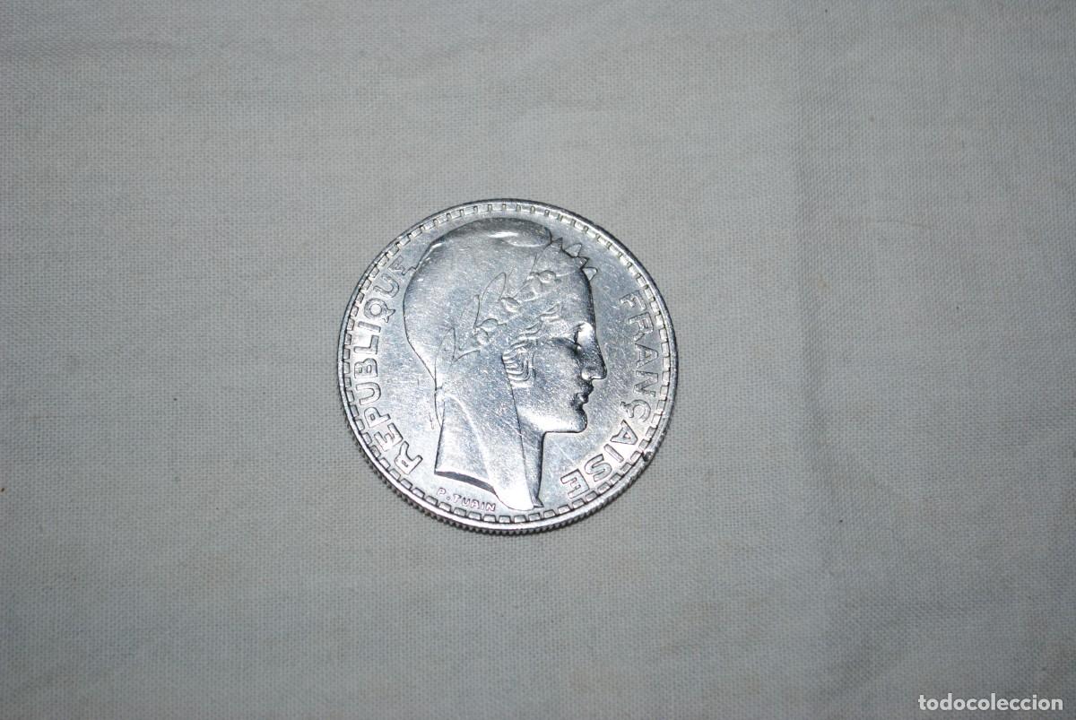 Monedas antiguas de Europa: REPUBLICA FRANCESA , 20 FRANCOS 1933