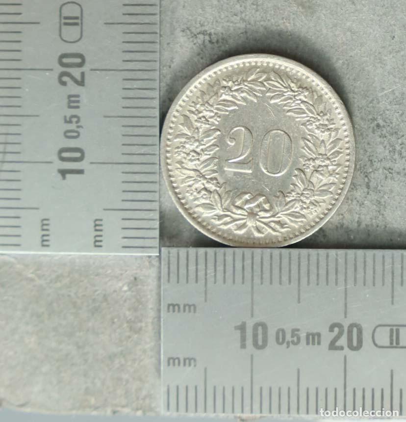 Monedas antiguas de Europa: MONEDA. 20 Rappen - Suiza - 1970 - Confoederatio Helvetica