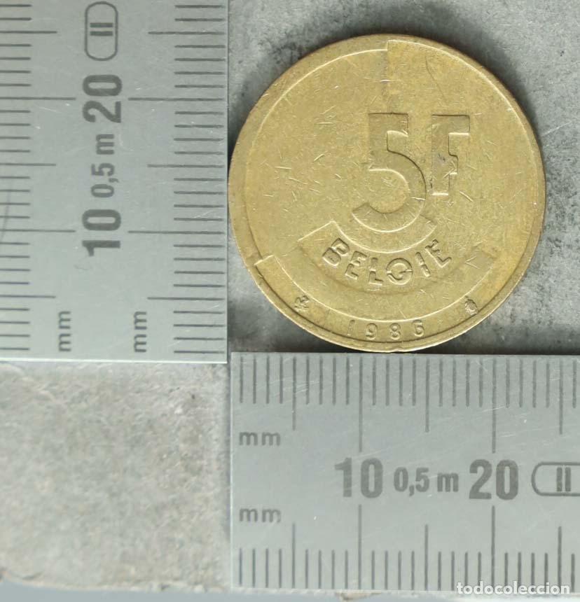 Monedas antiguas de Europa: MONEDA. 5 Francos - B&eacute;lgica - Balduino I - 1986 - Foto 1
