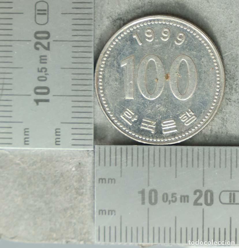 Monedas antiguas de Europa: MONEDA. 100 Won - Corea del Sur - Almirante Yi Sun-sin - 1999