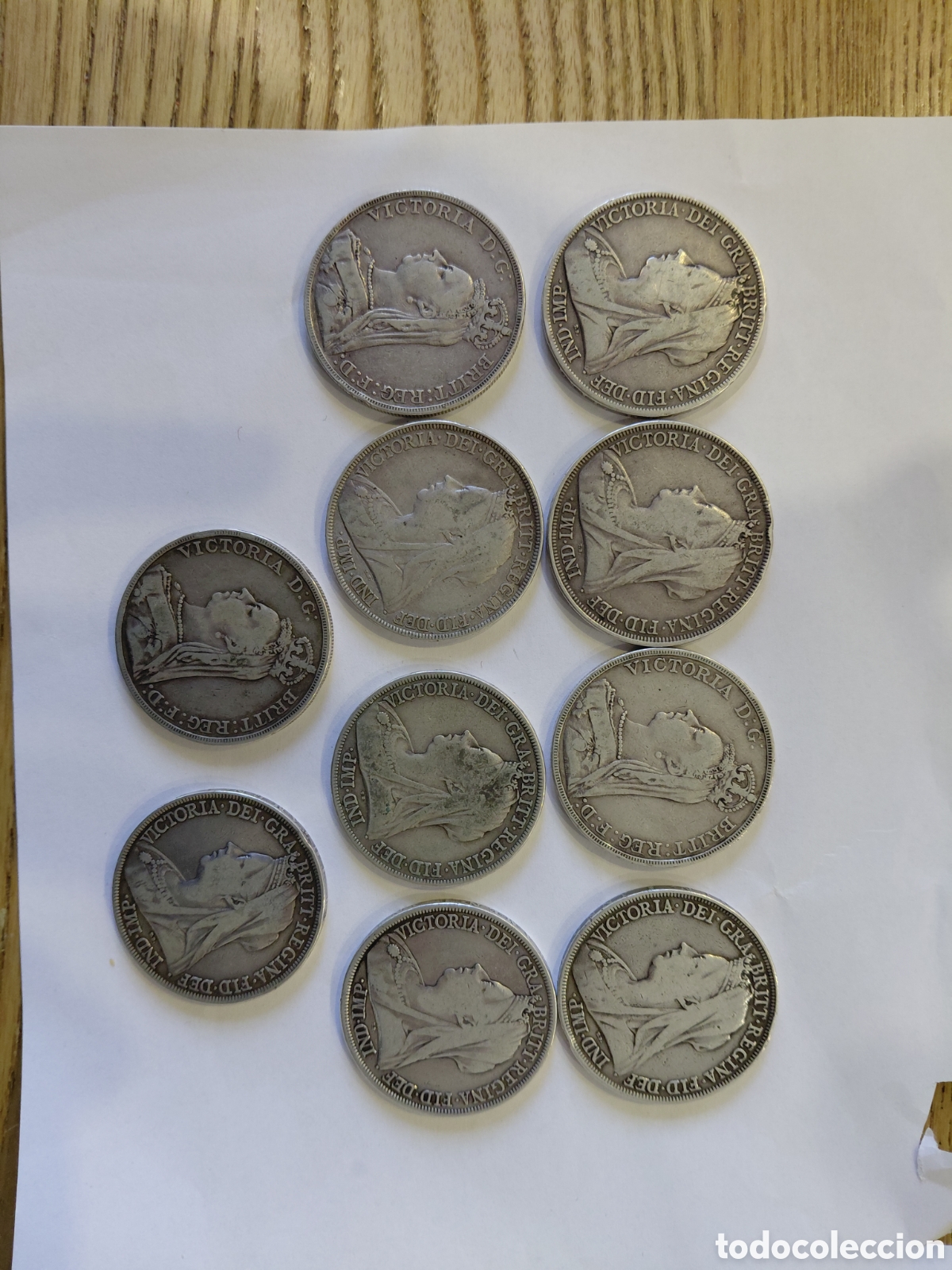 Old Coins of Europe: Monete argento corone inglese