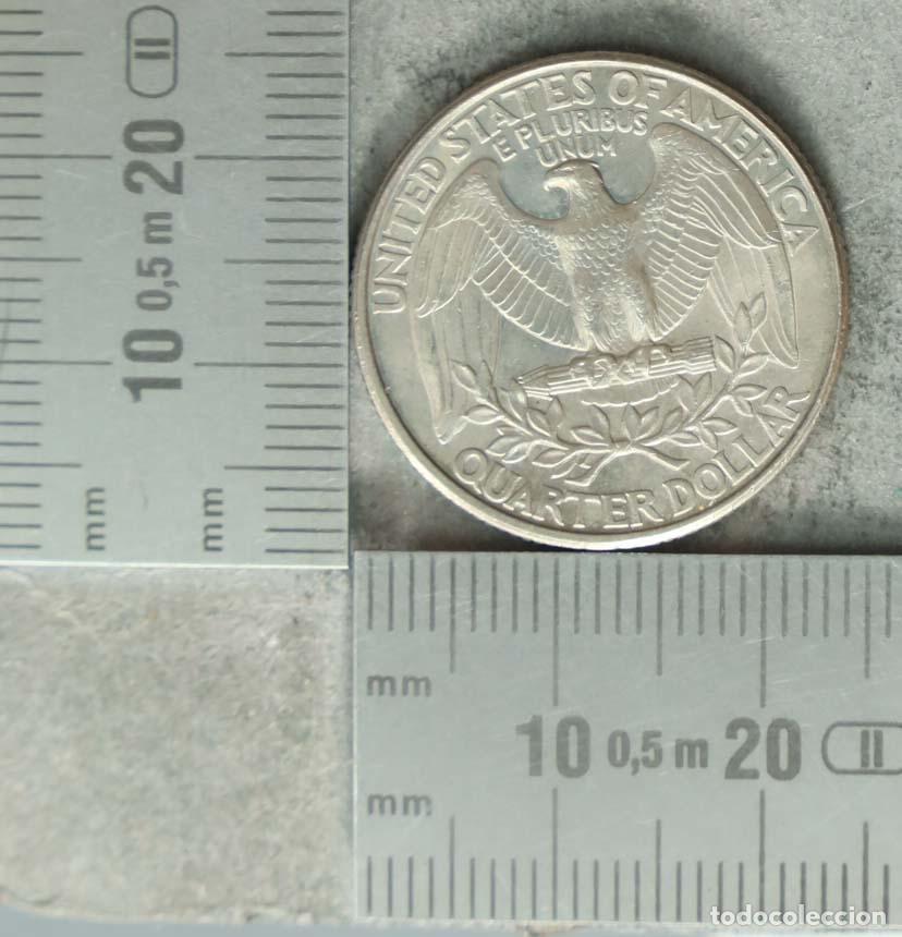 Monnaies anciennes de Europe: MONEDA. Quarter Dollar - USA - Washington Quarter - 1996