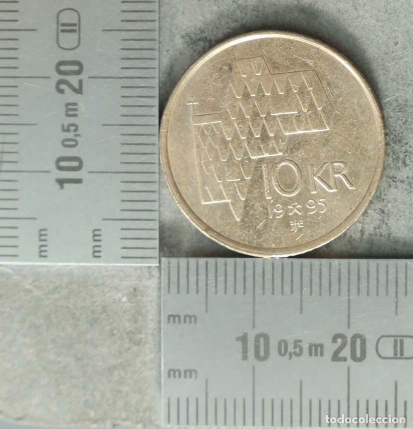Monedas antiguas de Europa: MONEDA. 10 Kroner - Noruega - Harald V - 1995