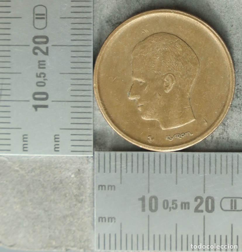 Monedas antiguas de Europa: MONEDA. 20 Francos - B&eacute;lgica - Balduino I - 1980 - Foto 2