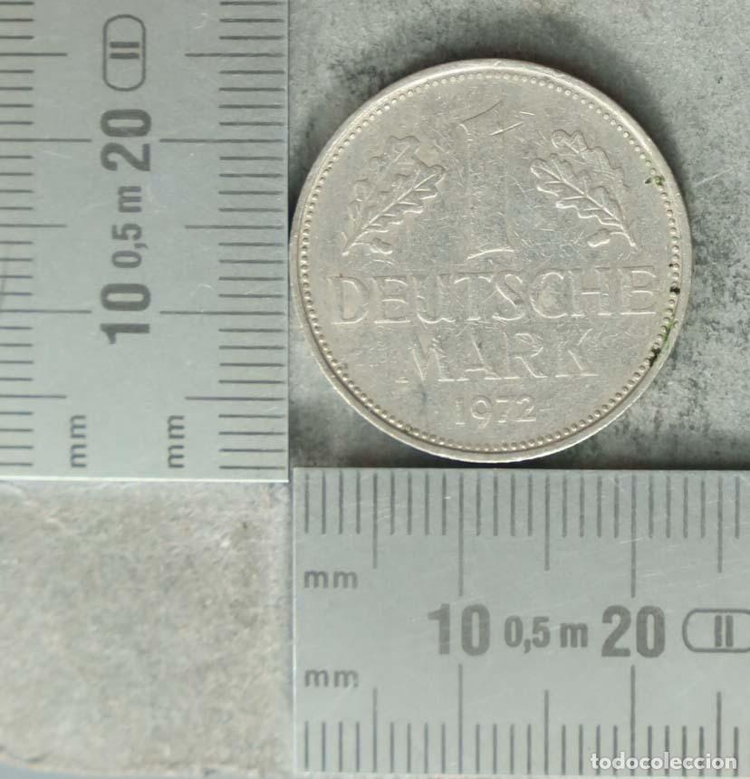 Monedas antiguas de Europa: MONEDA. 1 Deutsche Mark - Alemania - Bundesrepublik Deutschland - 1972