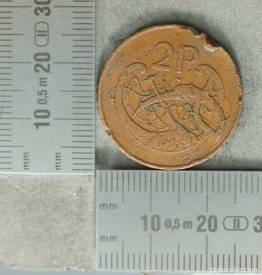 Monedas antiguas de Europa: MONEDA. 2 Pence - Irlanda -