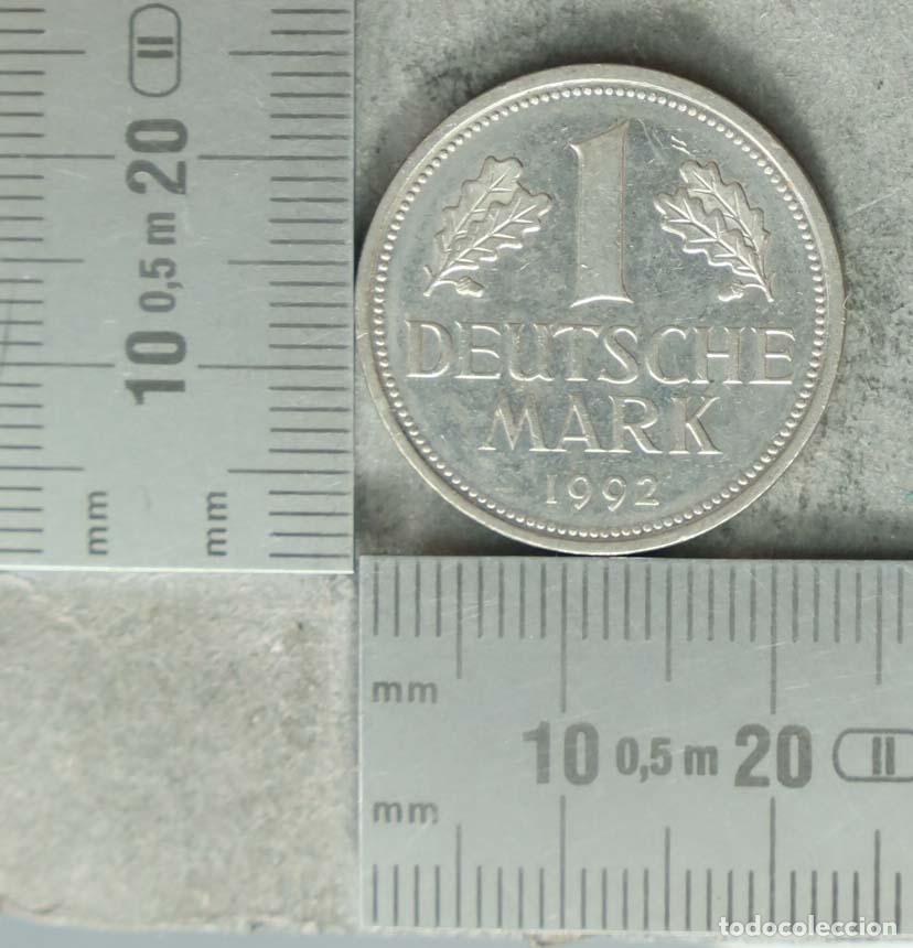 Monedas antiguas de Europa: MONEDA. 1 Deutsche Mark - Alemania - 1992 - Bundesrepublik Deutschland