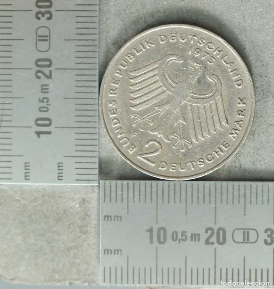 Monedas antiguas de Europa: MONEDA. 2 Deutsche Mark - Alemania - Bundesrepublik Deutschland - 1973