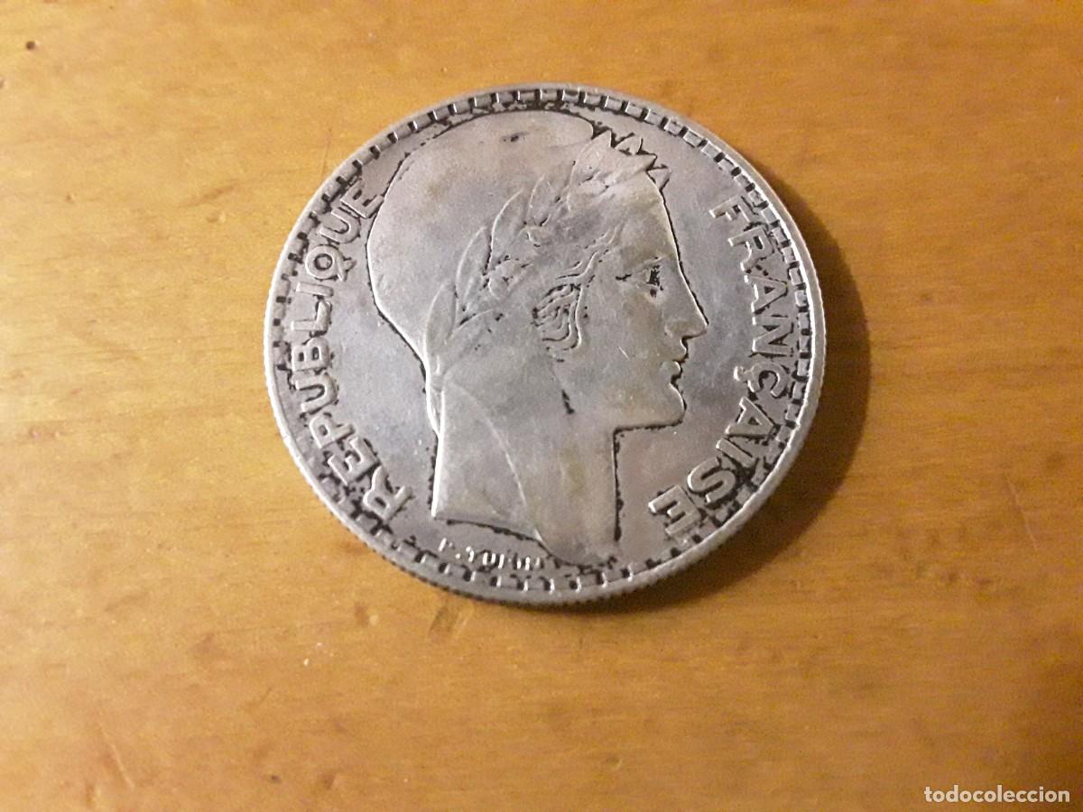 Monedas antiguas de Europa: FRANCIA - 20 FRANCOS DE PLATA A&Ntilde;O 1933.