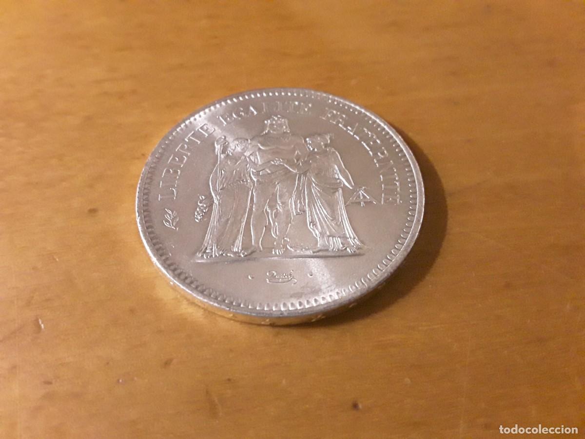 Monedas antiguas de Europa: FRANCIA - 50 FRANCOS DE PLATA A&Ntilde;O 1976.