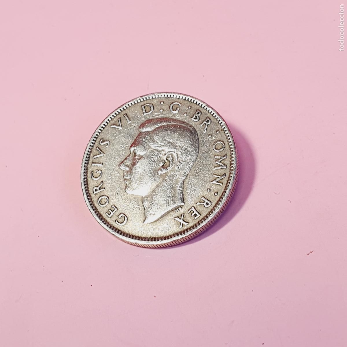 Monedas antiguas de Europa: MONEDA-GRAN BRETA&Ntilde;A-TWO SHILLINGS-1948-JORGE VI-EXCELENTE-COLECIONISTAS.