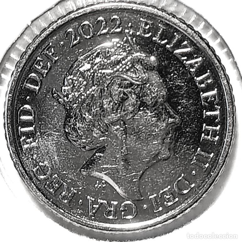 Monedas antiguas de Europa: REINO UNIDO (1982-2022) - 5 PENIQUES 2022 - REINA ISABEL II - A - 3,25 GR. ACERO BA&Ntilde;ADO EN NIQUEL