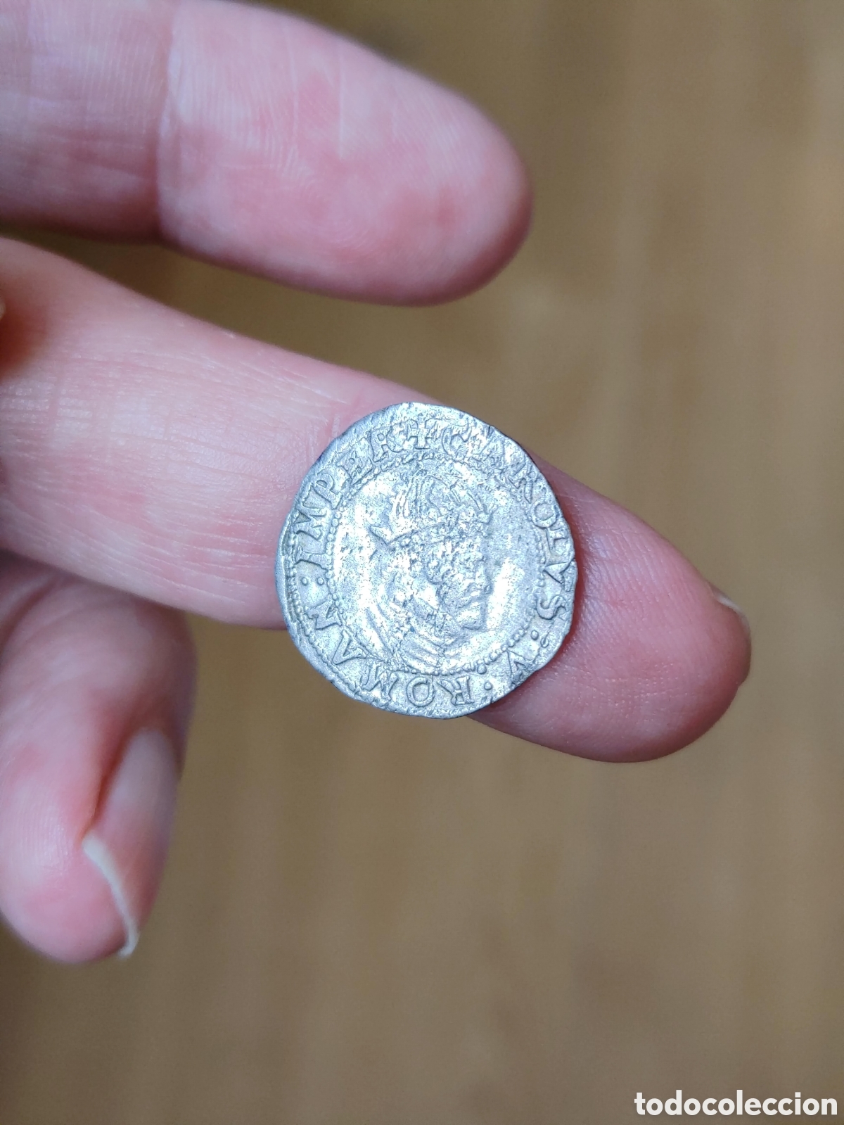 Monedas antiguas de Europa: 1 Carlos. Alberto e Isabel. 1619. Besancon.