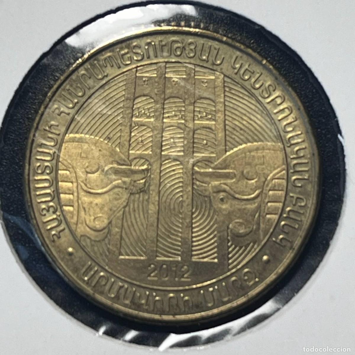 Monedas antiguas de Europa: ARMENIA 50 DRAM 2012 KM#214 &rdquo;Armavir&rdquo; UNC