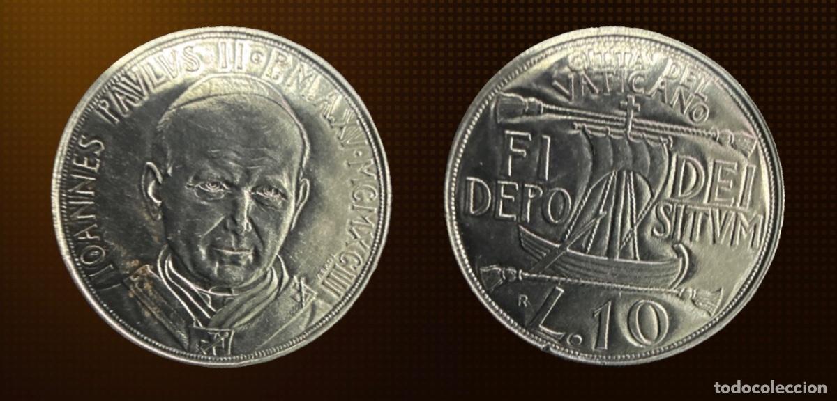 Monedas antiguas de Europa: Ciudad del Vaticano 10 Liras &middot; 1993-R SC