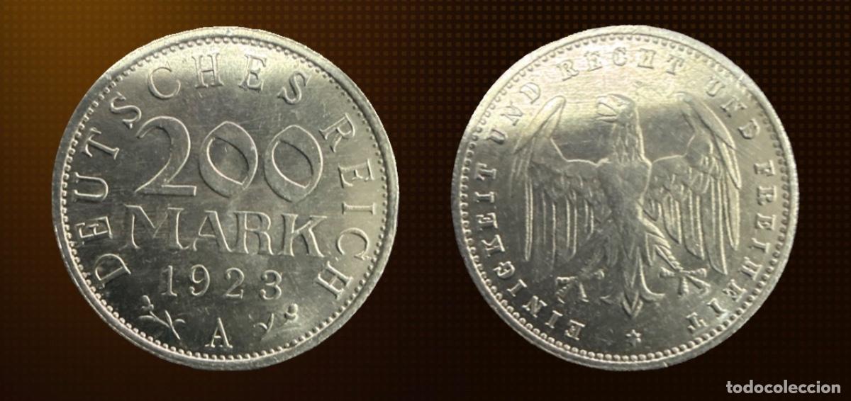 Monedas antiguas de Europa: Alemania 200 Marcos 1923 A