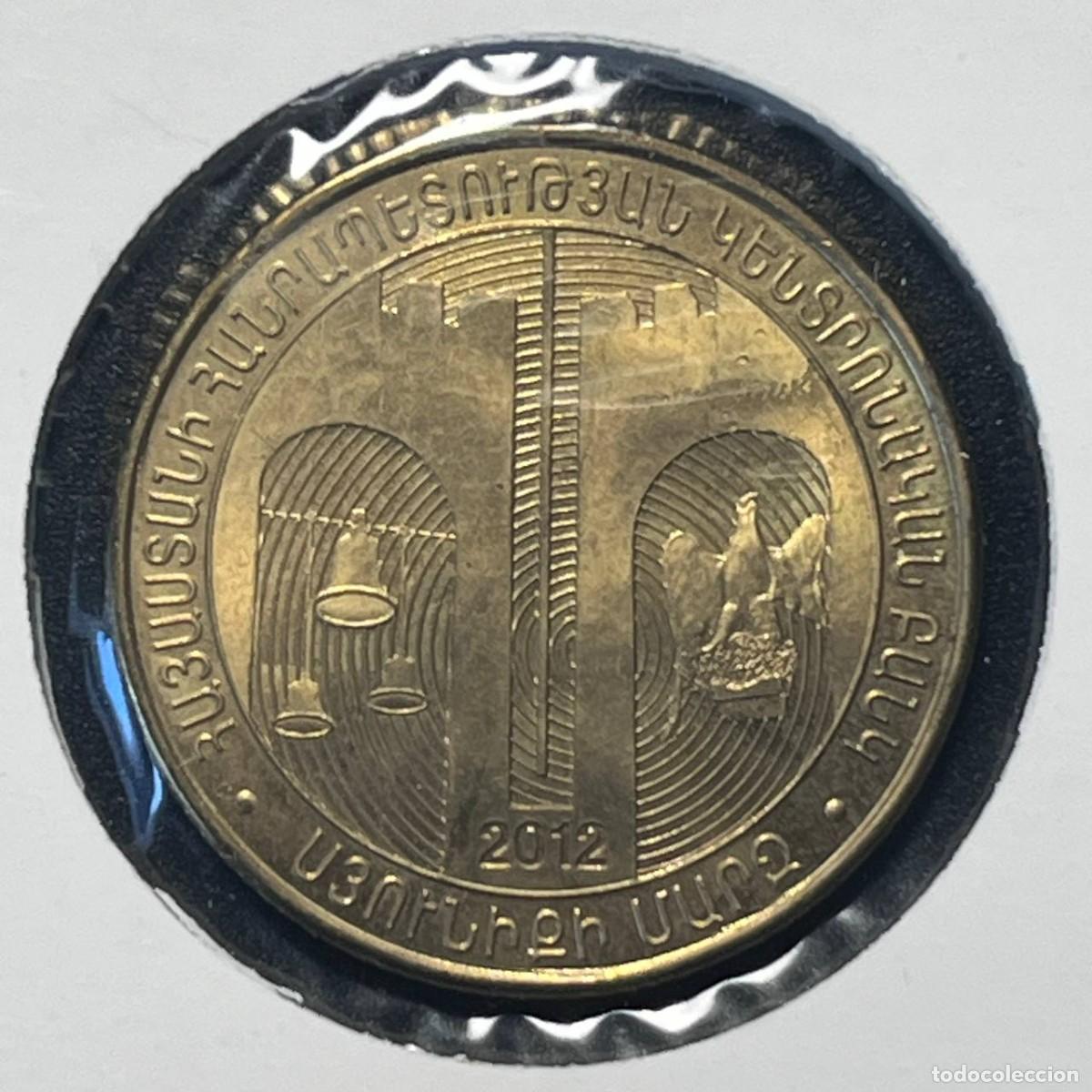 Monedas antiguas de Europa: ARMENIA 50 DRAM 2012 KM#219 &rdquo;Syunik&rdquo; UNC