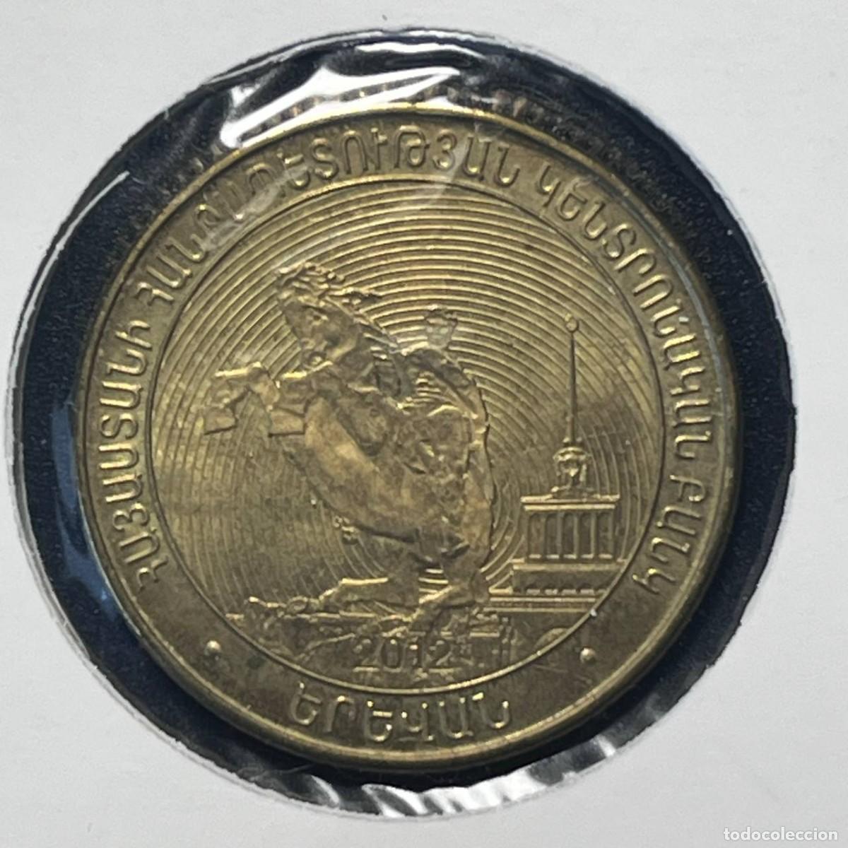 Monedas antiguas de Europa: ARMENIA 50 DRAM 2012 KM#220 &rdquo;Yerevan&rdquo; UNC