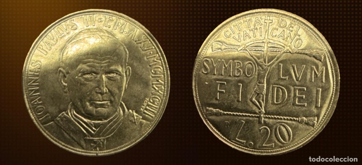 Monedas antiguas de Europa: Ciudad del Vaticano 20 liras &middot; 1993-R