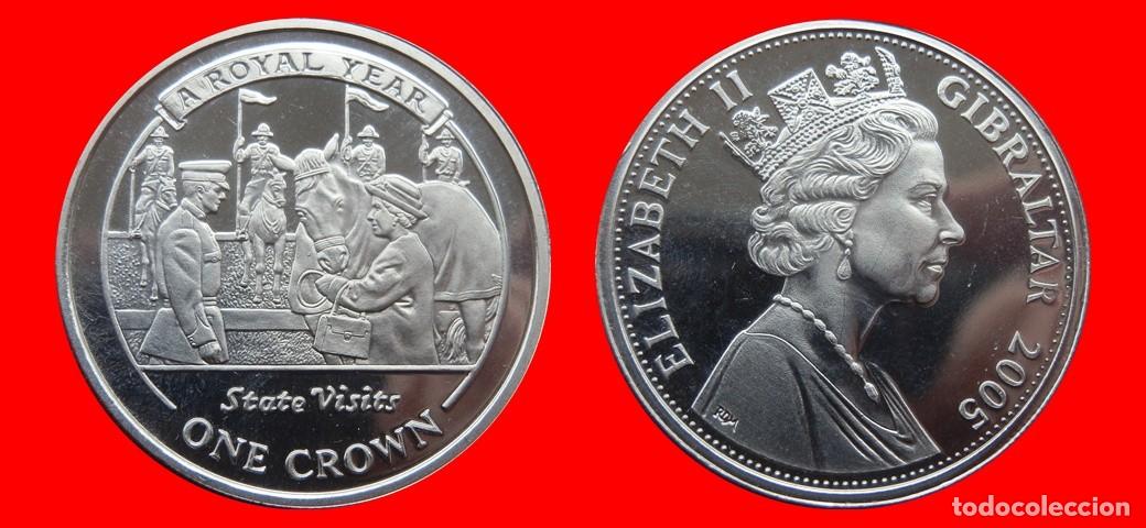 Monedas antiguas de Europa: 1 CORONA 2005 SIN CIRCULAR GIBRALTAR-9043SC