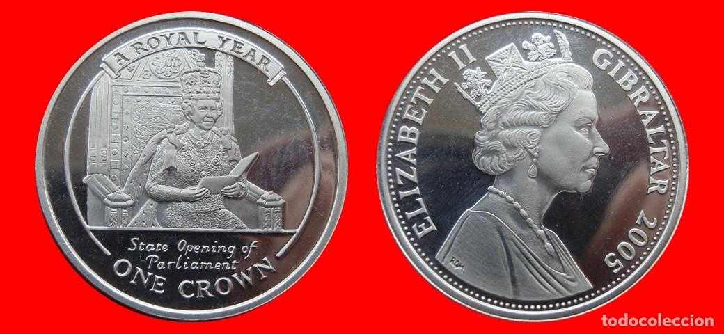 Monedas antiguas de Europa: 1 CORONA 2005 SIN CIRCULAR GIBRALTAR-9044SC