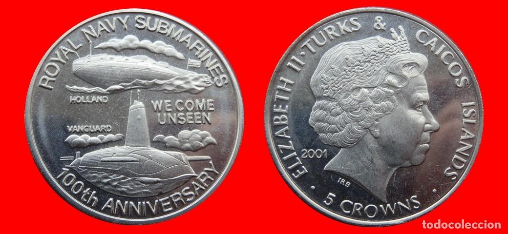 Monedas antiguas de Europa: 1 CORONA 2001 SIN CIRCULAR ISLAS TURCAS Y CAICOS-9048SC
