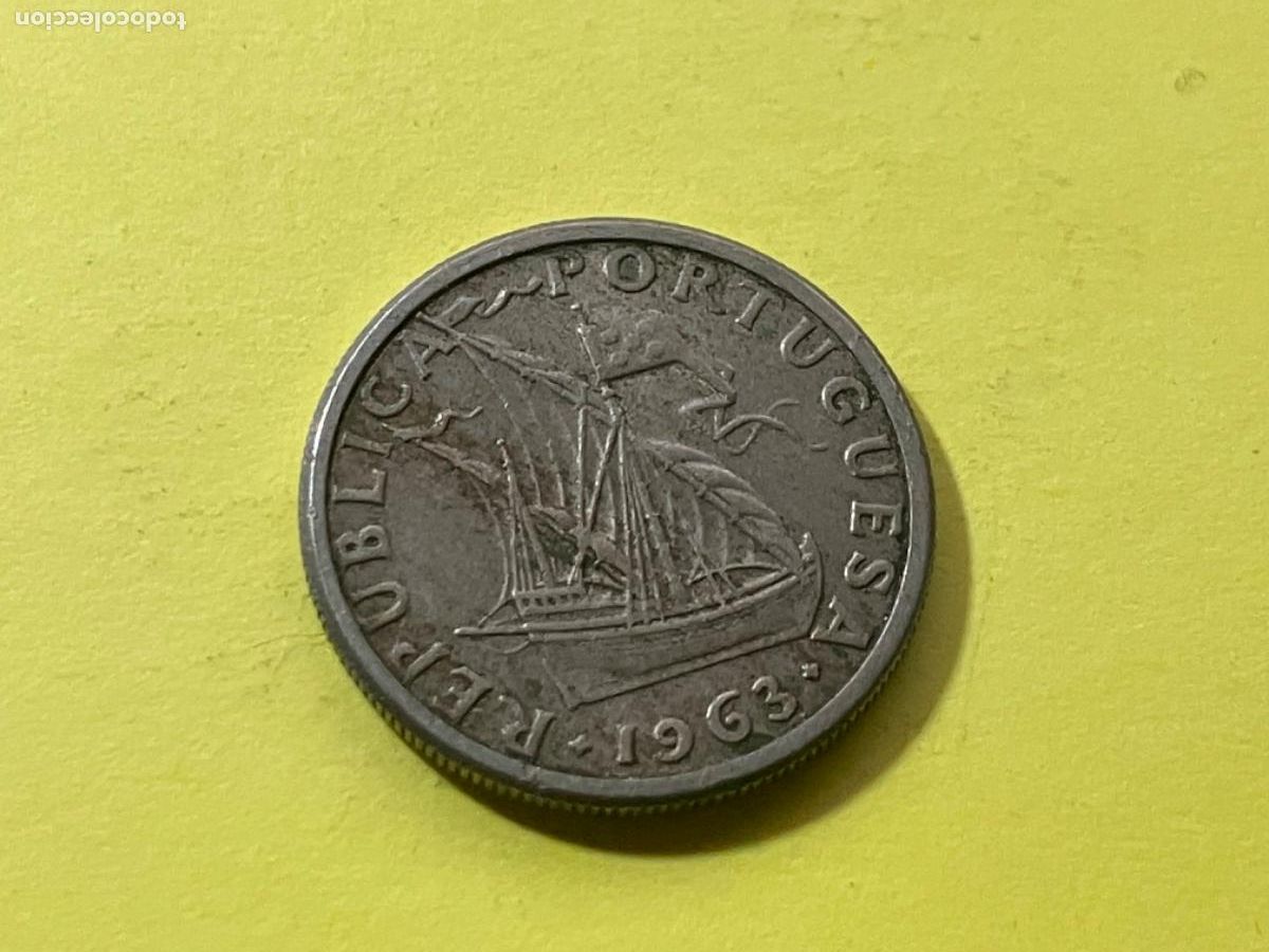 Monedas antiguas de Europa: Portugal - 2,5 escudos 1963