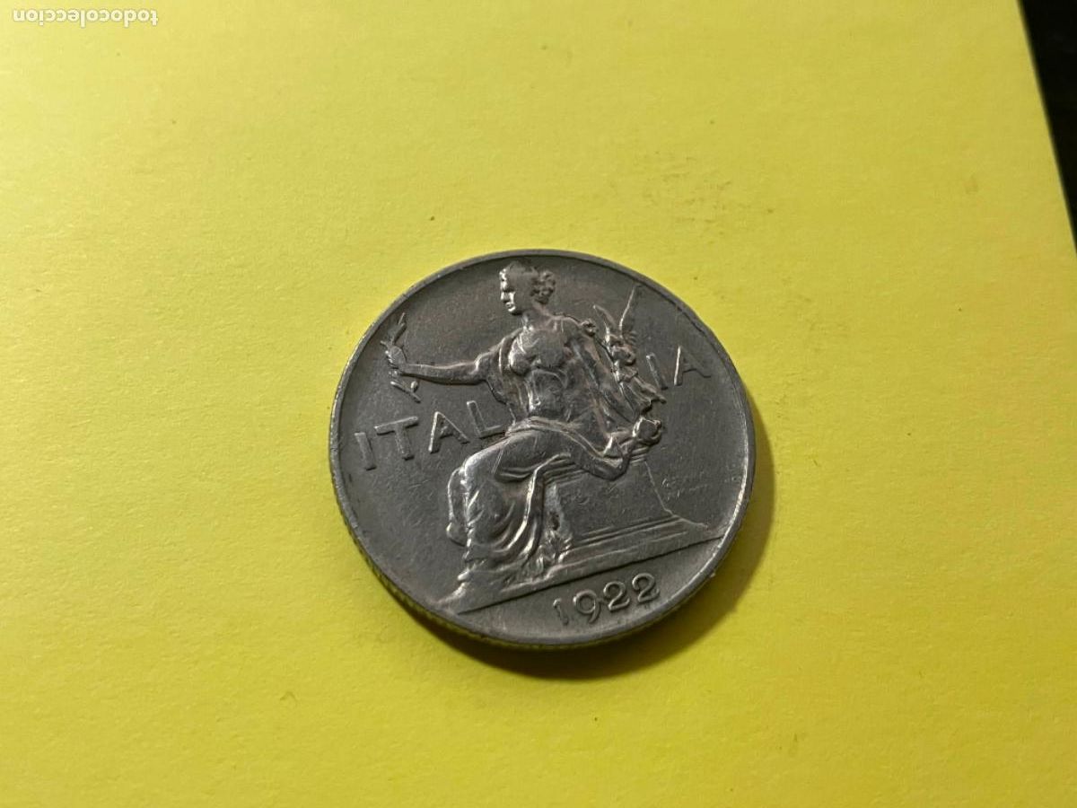 Monedas antiguas de Europa: Italia - 1 Lira 1922