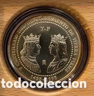 Old Coins of Europe: Espa&ntilde;a 3 Euros 1998 PROOF Plata &ndash; 500 Aniversario Venezuela &ndash; FNMT &ndash; Estuche + Certificado