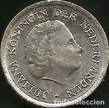 Monedas antiguas de Europa: HOLANDA 1965 - 10 CENT - KM 182 - CIRCULADA - Foto 2