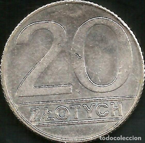 Monedas antiguas de Europa: POLONIA 1990 - 20 ZLOTYCH - Y 153.2 - CIRCULADA