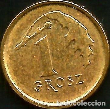 Monedas antiguas de Europa: POLONIA 2015 - 1 GROSZ - Y 923 - CIRCULADA