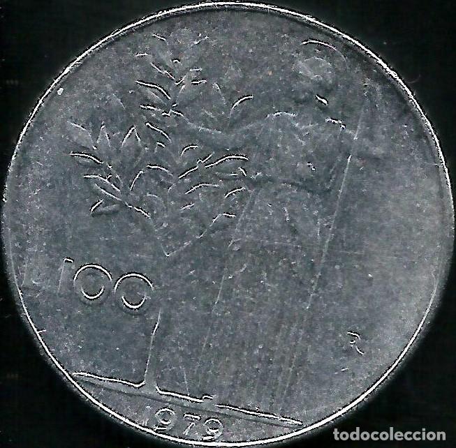 Monedas antiguas de Europa: ITALIA 1979 - 100 LIRE - KM 96.1 - CIRCULADA