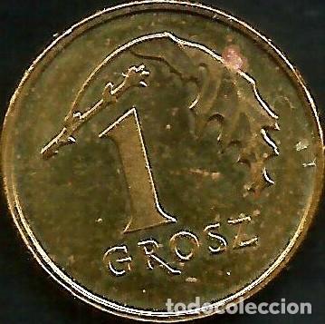 Monedas antiguas de Europa: POLONIA 2017 - 1 GROSZ - Y 923 - CIRCULADA