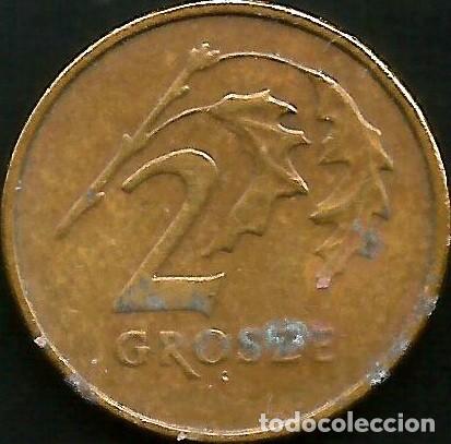 Monedas antiguas de Europa: POLONIA 1997 - 2 GROSZE - Y 277 - CIRCULADA