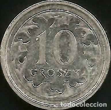 Monedas antiguas de Europa: POLONIA 2021 - 10 GROSZY - Y 971c - CIRCULADA