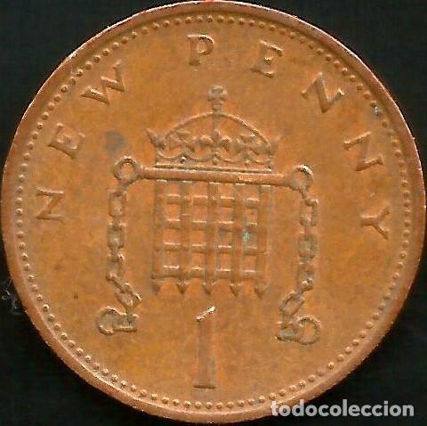 Monedas antiguas de Europa: REINO UNIDO 1971 - 1 PENNY - KM 915 - CIRCULADA