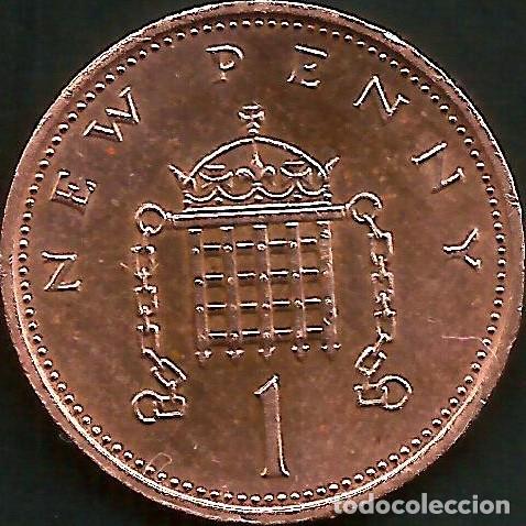 Monedas antiguas de Europa: REINO UNIDO 1979 - 1 PENNY - KM 915 - CIRCULADA