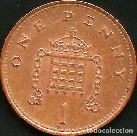 Monedas antiguas de Europa: REINO UNIDO 1997 - 1 PENNY - KM 935a - CIRCULADA