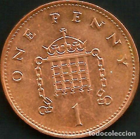 Monedas antiguas de Europa: REINO UNIDO 1998 - 1 PENNY - KM 986 - CIRCULADA
