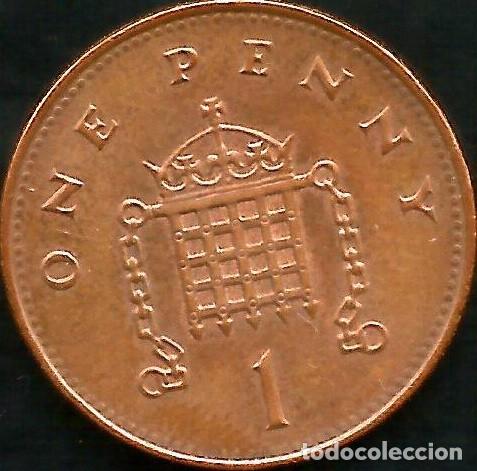Monedas antiguas de Europa: REINO UNIDO 1999 - 1 PENNY - KM 986 - CIRCULADA